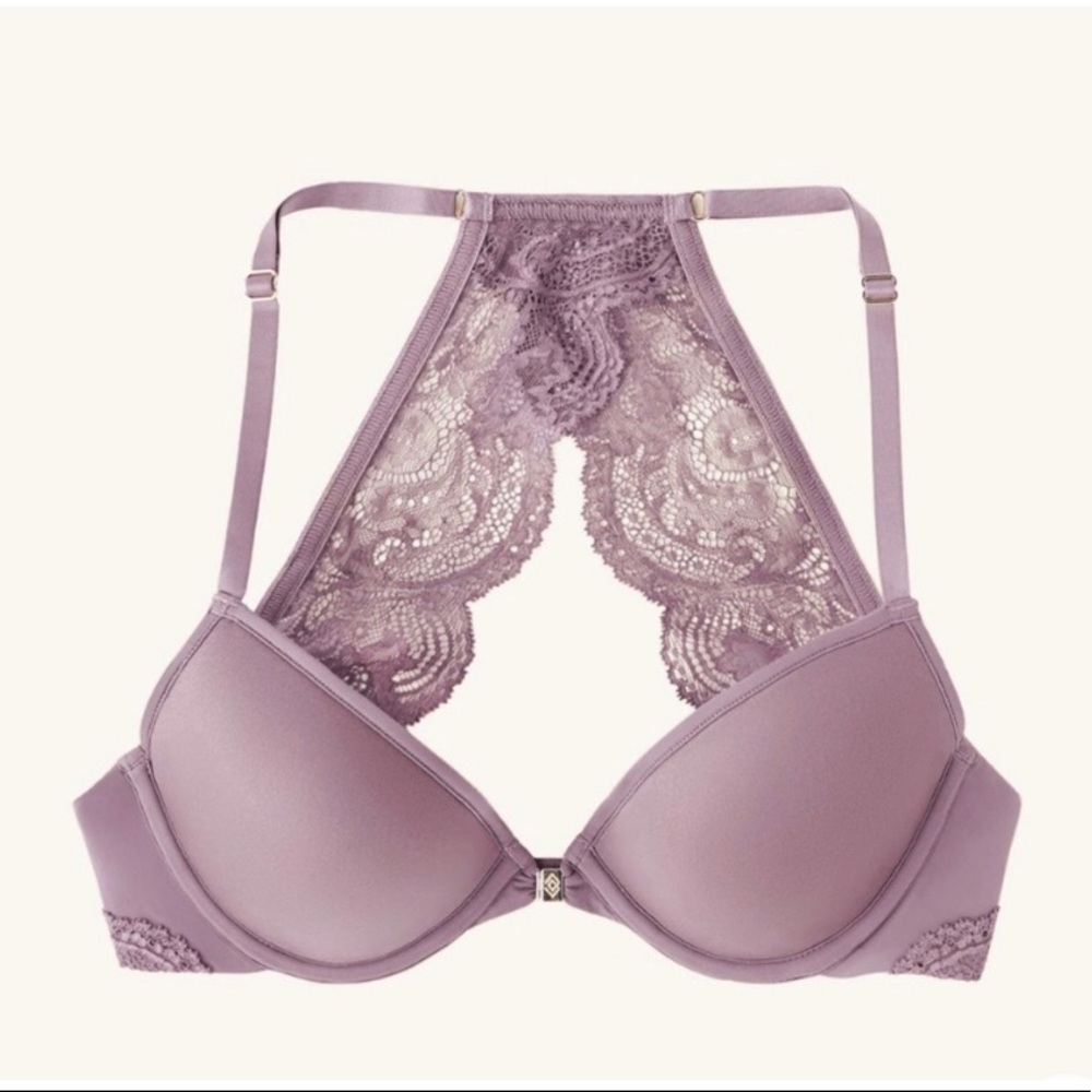 ThirdLove Mauve Lace Racerback Push-Up Bra